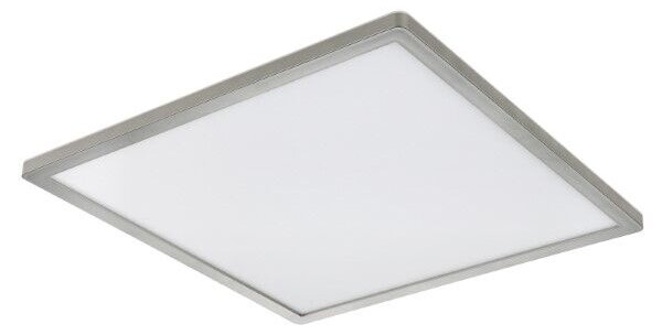 GLOBO 41563-24N SAPANA stropné svietidlo LED 24W/2300lm 3000K IP44 matný nikel, biela