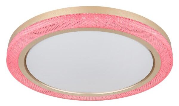 GLOBO 41372-24 BOLLY stropné svietidlo D505mm LED 20W/1100lm 2700-6500K biela, zlatá, diaľkový ovládač