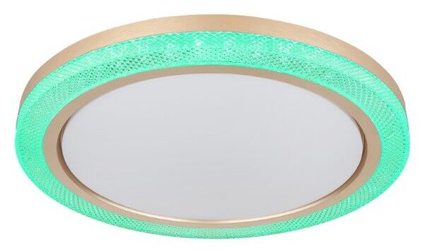 GLOBO 41372-24 BOLLY stropné svietidlo D505mm LED 20W/1100lm 2700-6500K biela, zlatá, diaľkový ovládač
