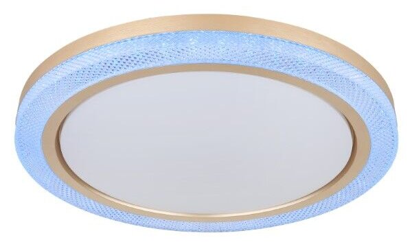 GLOBO 41372-24 BOLLY stropné svietidlo D505mm LED 20W/1100lm 2700-6500K biela, zlatá, diaľkový ovládač