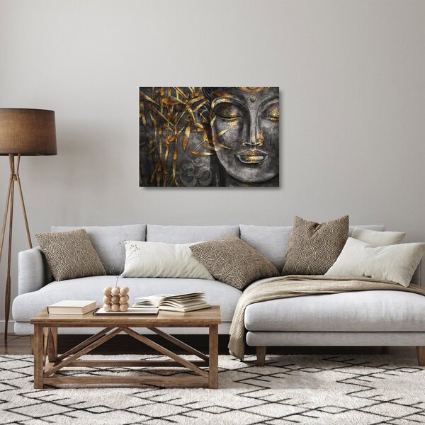 Sklenený obraz - Zjednotenie múdrostí (70x50 cm)