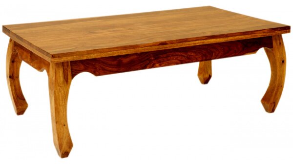 Konferenčný stolík Kali s atypickými nohami 110x40x60 indický masív palisander
