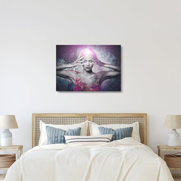 Sklenený obraz - Energia (70x50 cm)