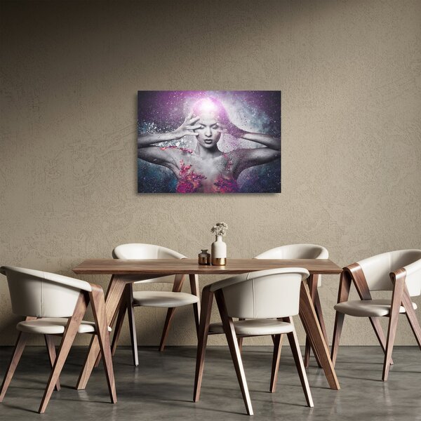 Sklenený obraz - Energia (70x50 cm)
