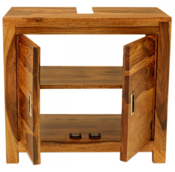Skrinka pod umývadlo Nela 65x60x35 indický masív palisander