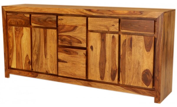 Komoda Tara 200x90x45 indický masív palisander
