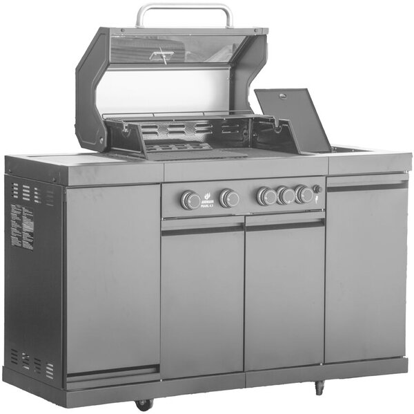 Black Pearl 4 Plynový gril - kuchyňa LANDMANN 15496