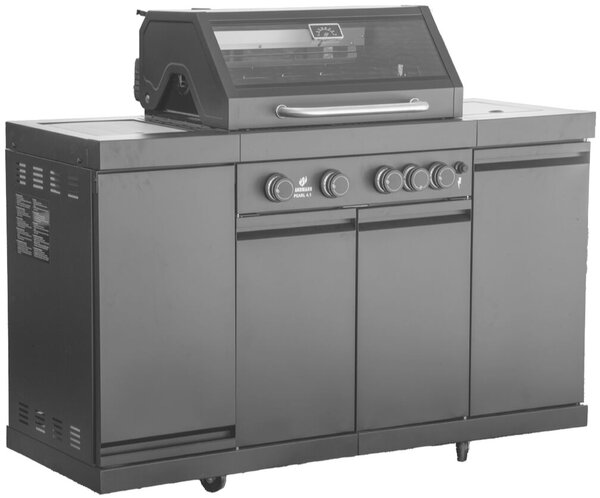 Black Pearl 4 Plynový gril - kuchyňa LANDMANN 15496