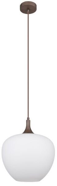 GLOBO 15548H1C MAXY závesné svietidlo D290mm 1xE27 kávová, biela
