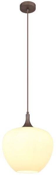 GLOBO 15548H1C MAXY závesné svietidlo D290mm 1xE27 kávová, biela