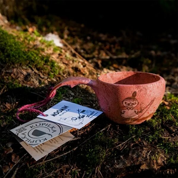 Kupilka Hrnček kuksa Kupilka Little My 0,21l, červený