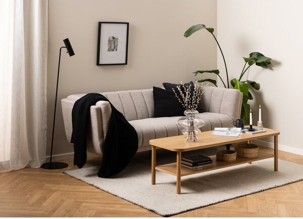 Konferenčný stolík v dekore duba v prírodnej farbe 50x150 cm Banbury – Actona