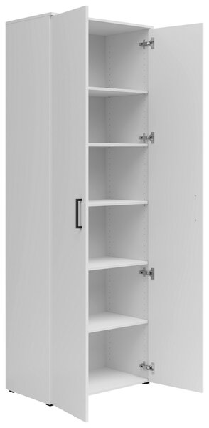 VIACÚČELOVÁ SKRIŇA, biela, 70/195/40 cm Carryhome - Skrine do chodby