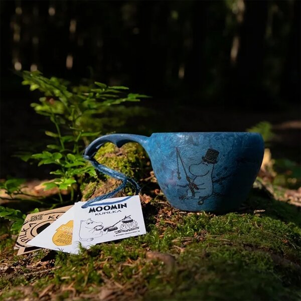 Kupilka Hrnček kuksa Kupilka Moominpappa 0,37l, modrý