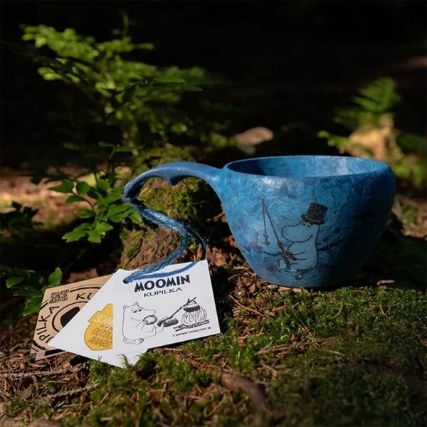 Kupilka Hrnček kuksa Kupilka Moominpappa 0,37l, modrý