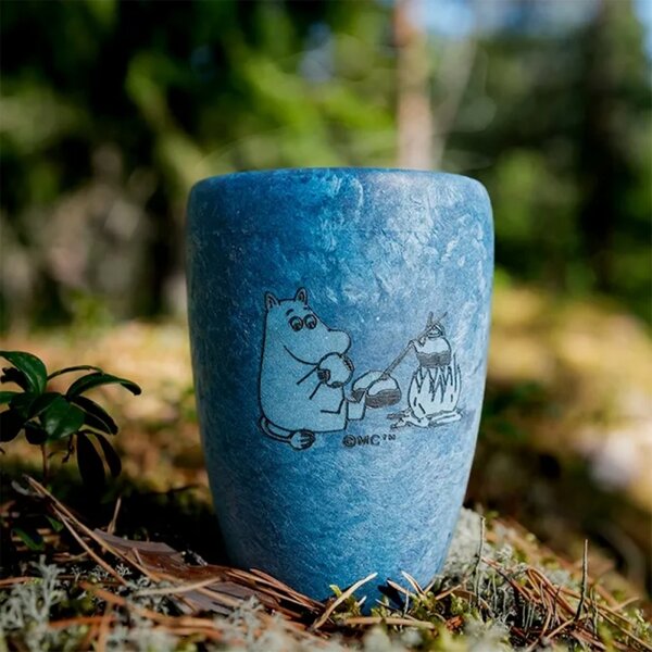 Kupilka Hrnček kuksa Kupilka Moomin 0,3l, modrý