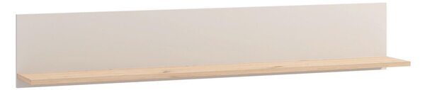 NÁSTENNÁ POLICA, kašmírová, dub artisan, 137,5/19,5/24 cm Hom`in - Regály