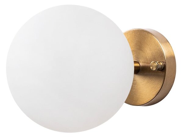 Biele/v bronzovej farbe nástenné svietidlo ø 15 cm Atmaca – Opviq lights