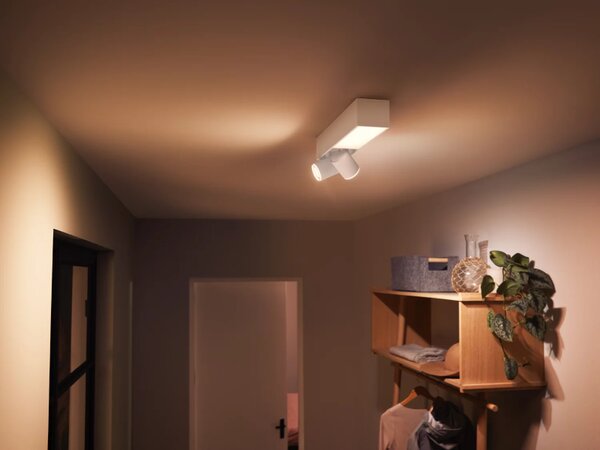 Philips HUE White and color ambiance 8720169318373 Centris stropné svietidlo LED/2-spot LED 11W + 2xGU10 4,2W 2000-6500K+RGB biela