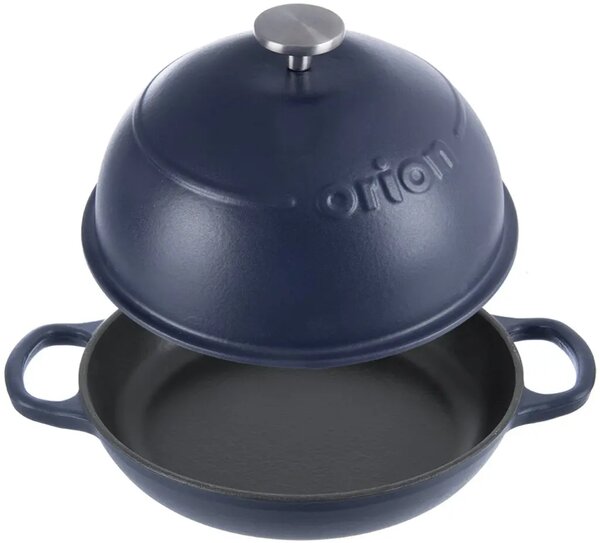 Litina Smalt Pekáč s pokrievkou Ø 26 cm ORION 120075