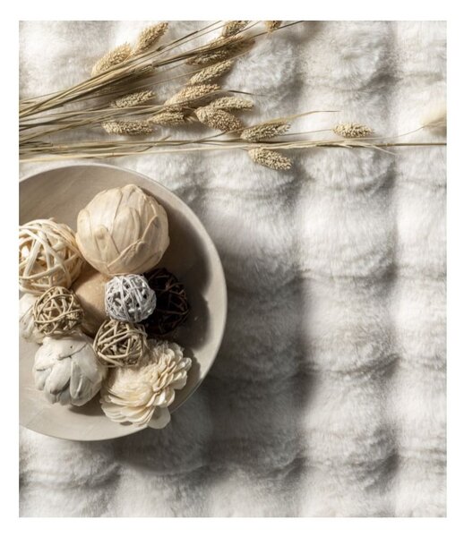 Biely prateľný koberec 150x230 cm Bubble White – Mila Home