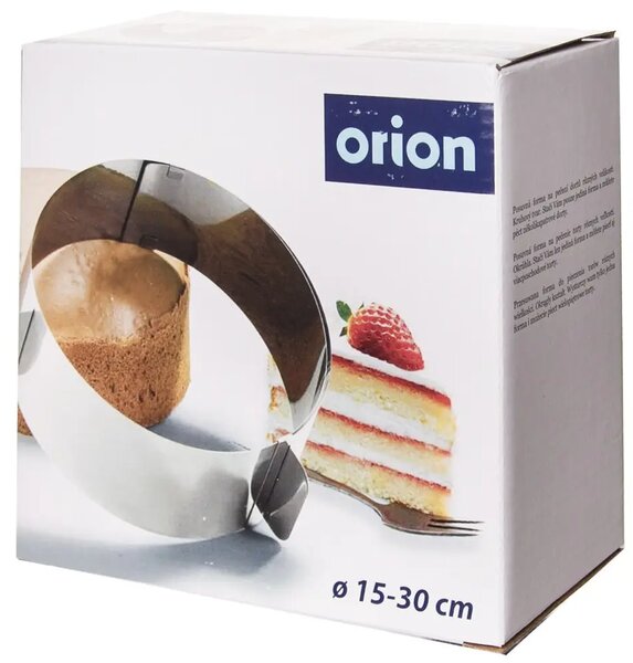 Posuvná forma na tortu Ø15/30 cm, nerezová ORION 122264