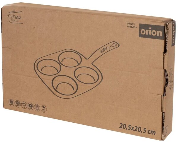 Litina Smalt Panvica na volské oká/lievance 20,5 × 20,5 cm ORION 113229