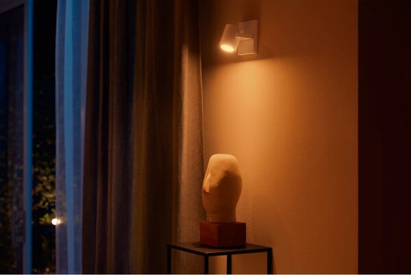 Philips Hue White and color ambiance 8720169318250 Argenta spot GU10 4,2W 2000-6500+RGB biela