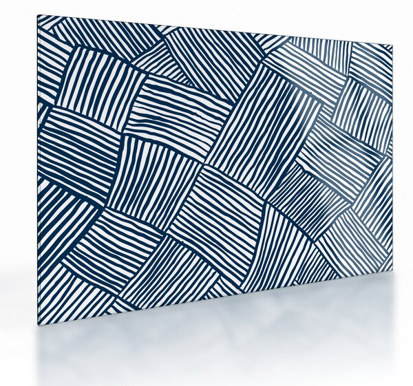 Sklenený obraz - 3D línia (70x50 cm)