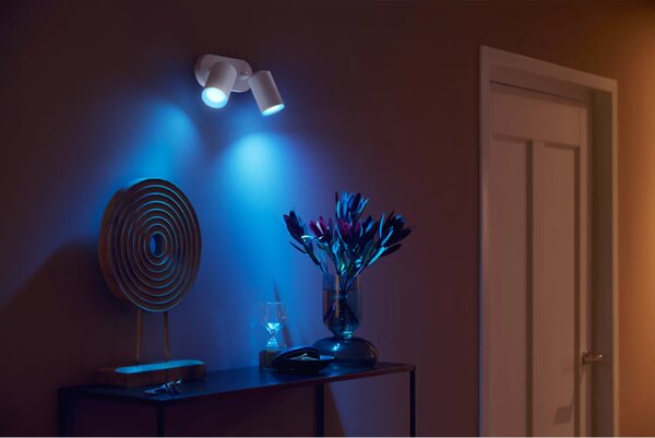 Philips Hue White and color ambiance 8720169319455 Fugato spot 2xGU10 4,2W 2000-6500+RGB biela