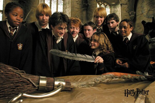 Umelecká tlač Harry Potter - Nimbus 2001, (40 x 26.7 cm)