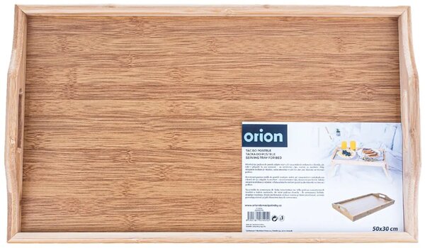 Servírovací podnos do postele 50 × 30 cm, bambusový ORION 153826