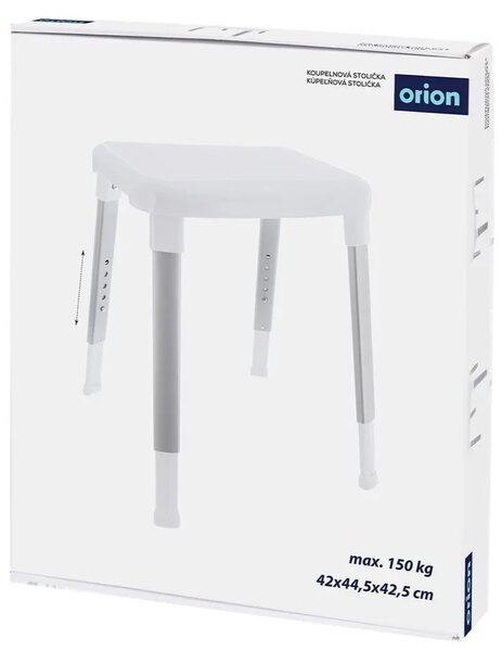 Cappado Nastaviteľná stolička, biela ORION 810925