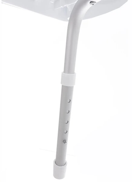 Shelf Nastaviteľná stolička s poličkou, biela ORION 810926