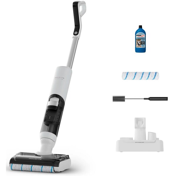 X-Clean 5 Podlahová umývačka a vysávač 2v1, čierna/biela ROWENTA GZ5435E0