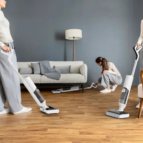 X-Clean 5 Podlahová umývačka a vysávač 2v1, čierna/biela ROWENTA GZ5435E0