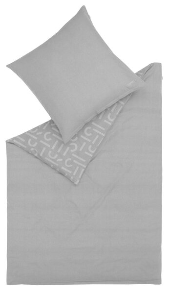 OBOJSTRANNÁ POSTEĽNÁ BIELIZEŇ, flanel, antracitová, sivá, 155/220 cm Esprit - Online Only bytové doplnky, Online Only