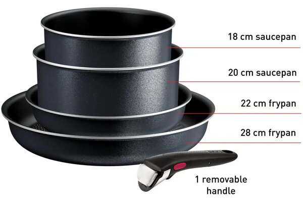 Ingenio So'Light Súprava riadu, 5 ks TEFAL L7239523