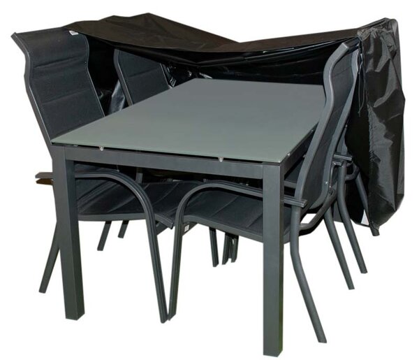 Doppler Ochranný obal na stôl 150x90 cm + 4 kreslá Miami