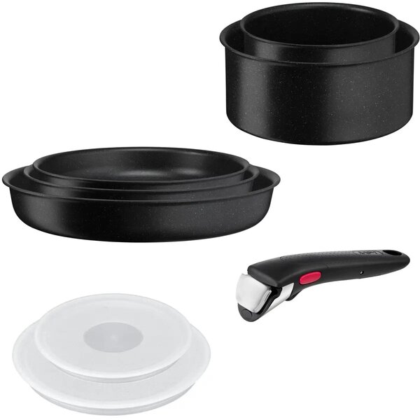 Ingenio Black Stone Súprava riadu, 8 ks TEFAL L3998802