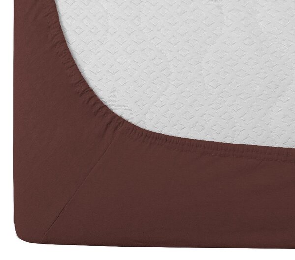 Jersey plachta EXCLUSIVE tmavohnedá 90 x 200 cm