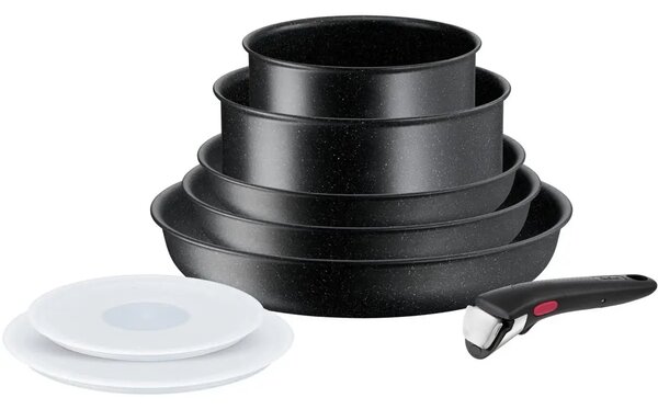 Ingenio Black Stone Súprava riadu, 8 ks TEFAL L3998802