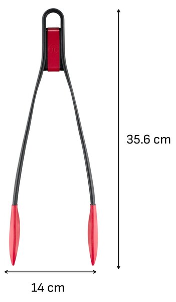 Ingenio+ Kuchynské kliešte, nylonové, čierne TEFAL K1991334