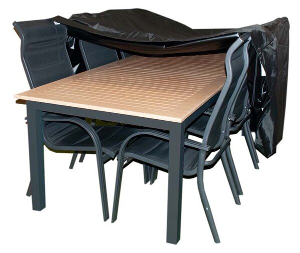 Doppler Ochranný obal na stôl 220x100 cm + 6 kresiel Miami