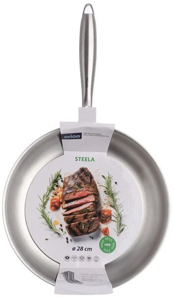 Steela Panvica Ø 28 cm, nehrdzavejúca oceľ ORION 113233