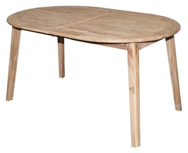 Doppler TECTONA - drevený rozkladací teakový stôl 150/200x95 cm - Tovar s drobnou vadou (N294)