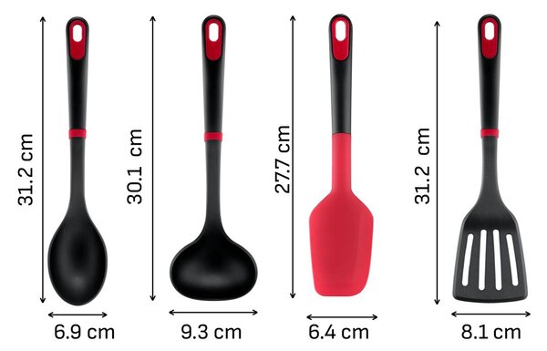 Ingenio+ Súprava kuchynského náradia, 4 ks TEFAL K198S434