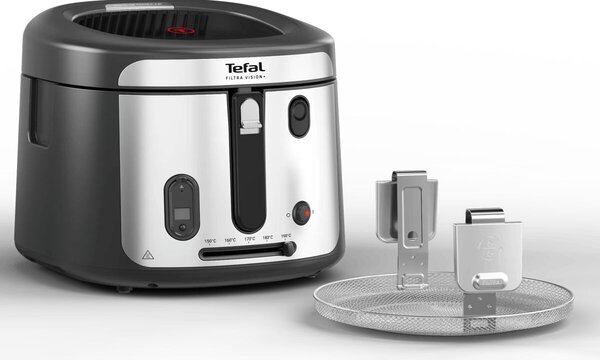 Filtra Vision+ Olejová fritéza, čierna TEFAL FF2588E0