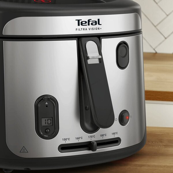 Filtra Vision+ Olejová fritéza, čierna TEFAL FF2588E0