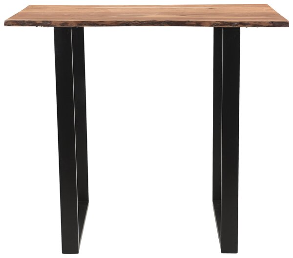 BAROVÝ STÔL, akácia, čierna, farba akácie, 120/80/105 cm Linea Natura - Online Only jedálne, Online Only